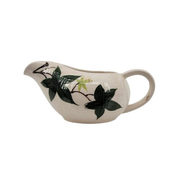 Vintage Ivy by Kanedai Hand Painted Green Ivy Creamer - Picture 2 of 9